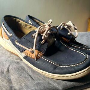 GUC Navy Blue Size 9 Sperry's